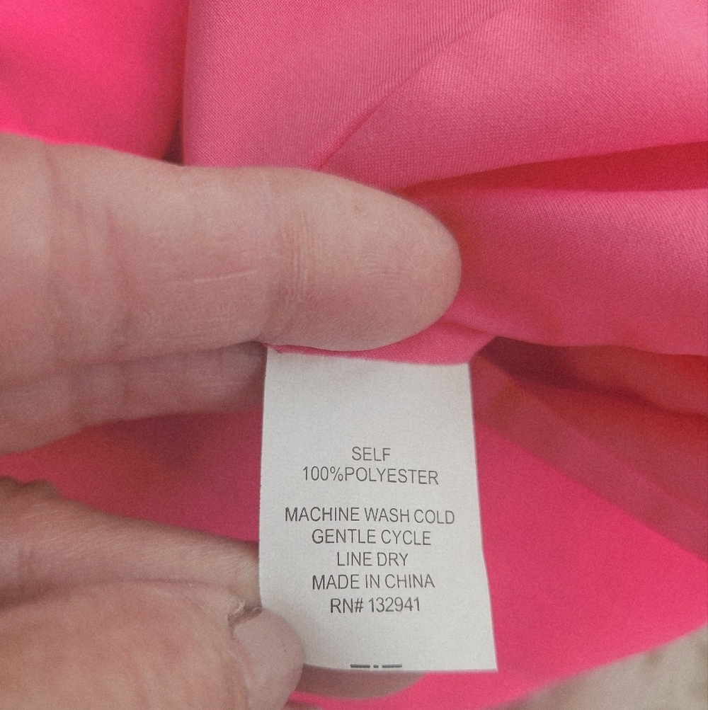 AMANDA UPRICHARD Topanga Strapless Romper Hot Pink Womens SZ P/XS NWT - Picture 3 of 12